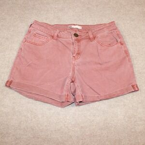 SO Goods for Life Midi Shorts Rose Pink Cuffed 11/30W Casual Summer